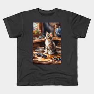 Kitten's treat Kids T-Shirt